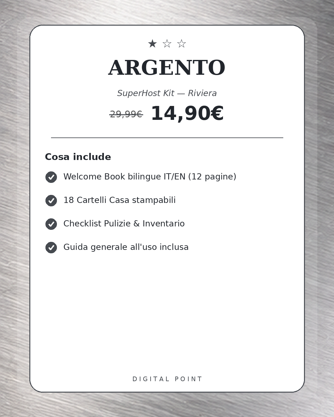 SuperHost Kit per Affitti Brevi