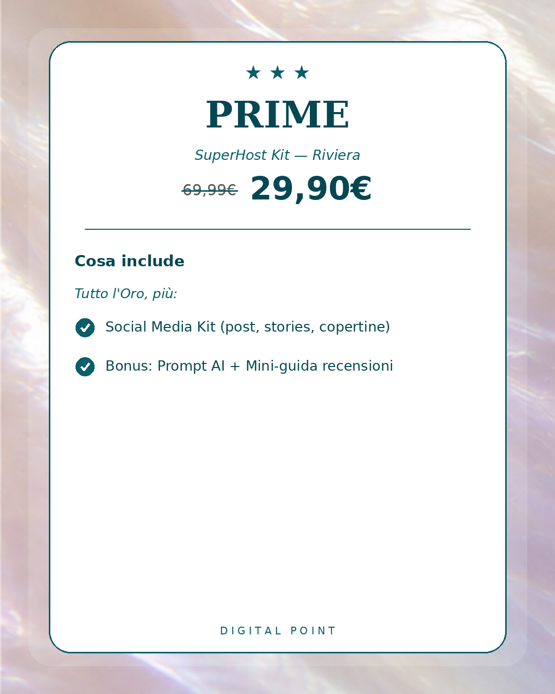 SuperHost Kit per Affitti Brevi